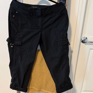 White House, Black market Women's Black Cargo Pants